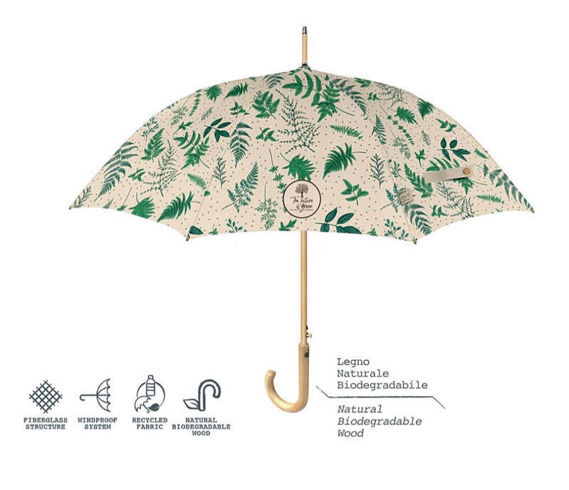Paraguas Largo Mujer 61/8 Material Reciclado
