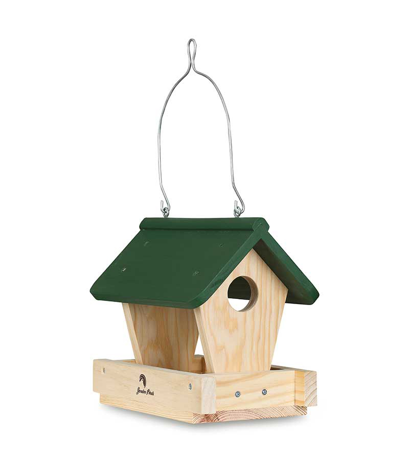 Comedero para pájaros modelo Cabaña