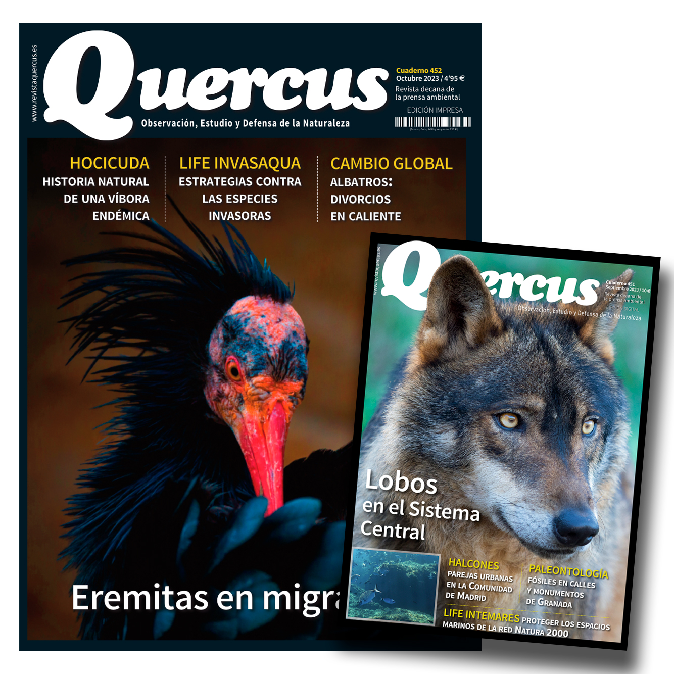 Suscripción Quercus INTERNACIONAL - Europa y Mundo