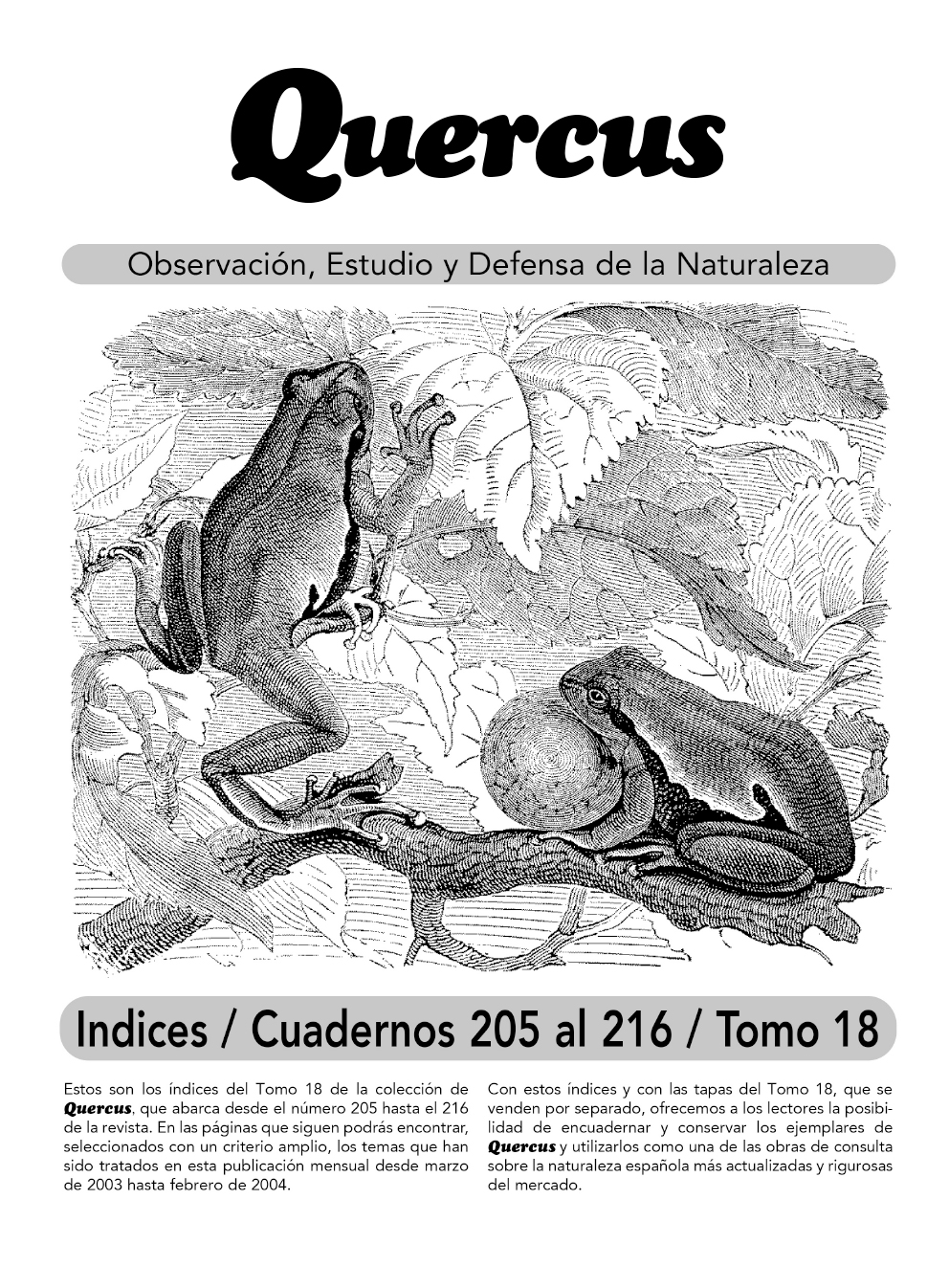 Índice Tomo 18