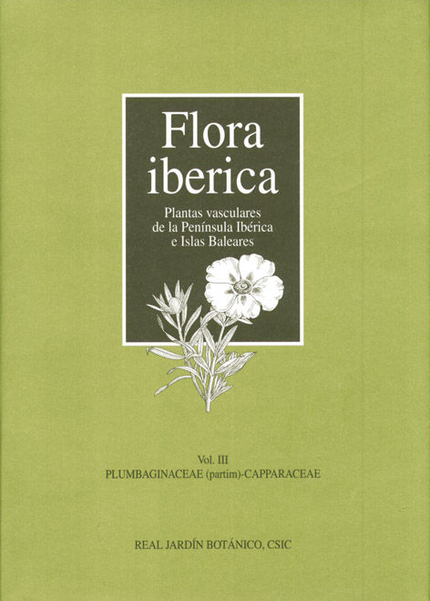 Flora ibérica. Vol. III. Plumbaginaceae (partim)-Capparaceae