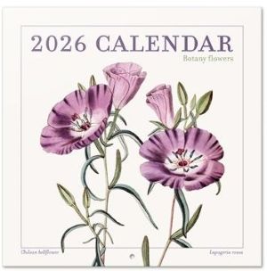 2026 Calendar Botany Flowers