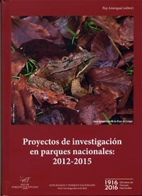 Proyectos de investigación en Parques Nacionales: 2012-2015