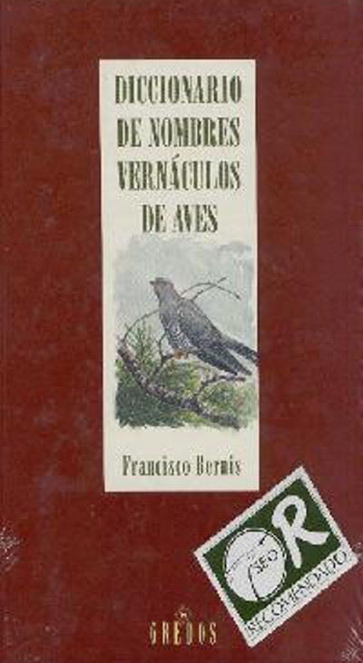 Diccionario de nombres vernáculos de aves