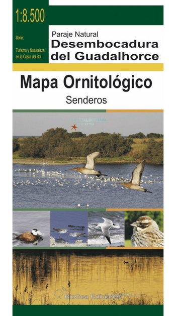 Mapa Ornitológico. Paraje Natural Desembocadura del Guadalhorce