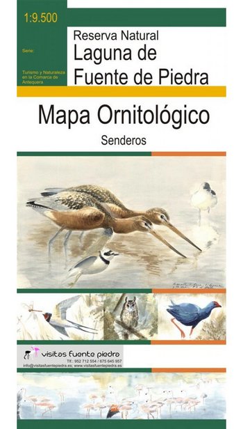 Mapa Ornitológico. Reserva Natural Laguna de Fuente de Piedra
