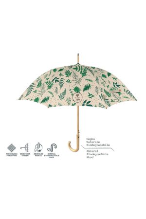 Paraguas Mujer Botánico Material Reciclado