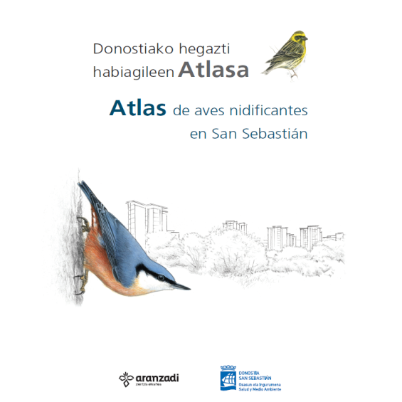 Atlas de aves nidificantes en San Sebastián