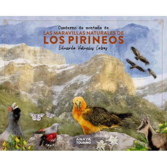 Cuaderno de montaña de las maravillas naturales de los Pirineos