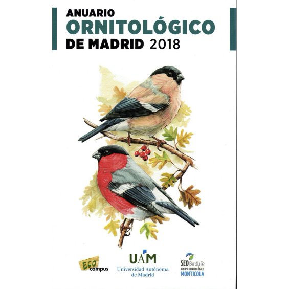 Anuario Ornitológico de Madrid 2018